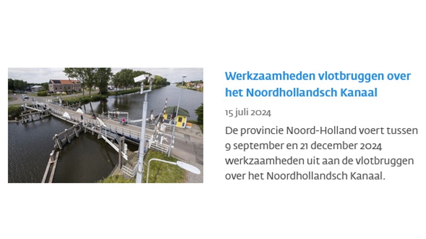 Screenshot 2024-07-23 at 11-11-08 Werkzaamheden vlotbruggen over het Noordhollandsch Kanaal - OFS - Ondernemers Federatie Schagen
